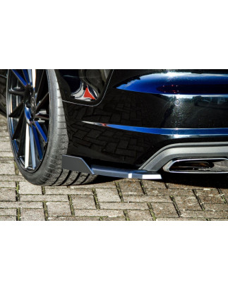 Sottoparaurti laterali posteriori con flaps laterali Audi A7 4G C7 Facelift (Cod. IN-INE-410045BL/R-