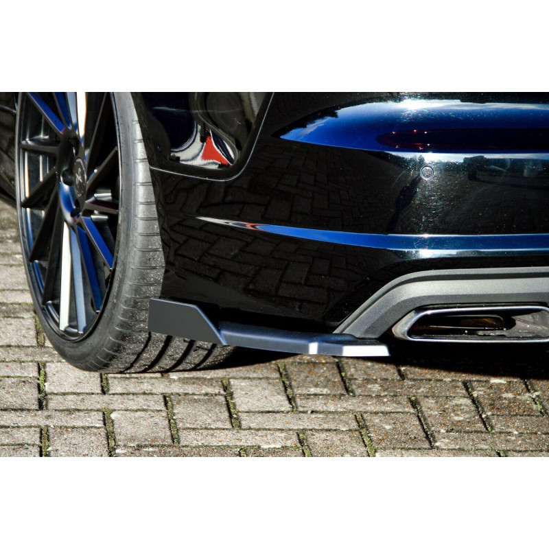 Sottoparaurti laterali posteriori con flaps laterali Audi A7 4G C7 Facelift (Cod. IN-INE-410045BL/R-