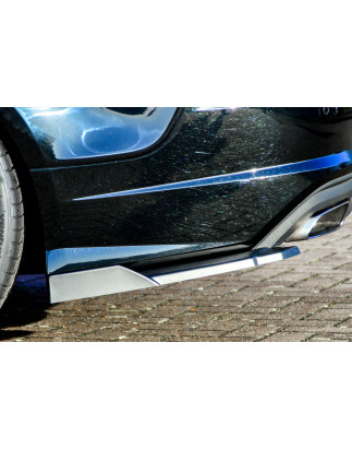 Sottoparaurti laterali posteriori con flaps laterali Audi A7 4G C7 Facelift (Cod. IN-INE-410045BL/R-