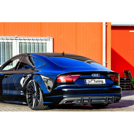 Estrattore posteriore race look Audi A7 4G C7 Facelift (Cod. IN-INE-410045BRT-ABS)