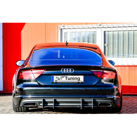 Estrattore posteriore race look Audi A7 4G C7 Facelift (Cod. IN-INE-410045BRT-ABS)
