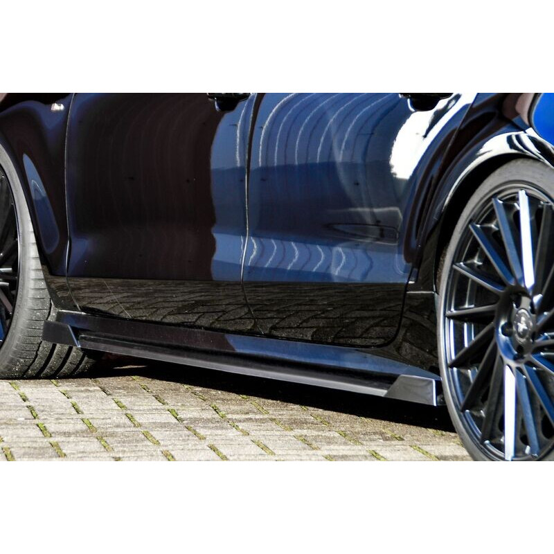 Set minigonne sottoporta con flaps anteriorie + posteriori Audi A7 4G C7 Facelift (Cod. IN-INE-41005 Set minigonne sottoporta con flaps anteriorie + posteriori Audi A7 4G C7 Facelift (Cod. IN-INE-41005