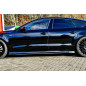 Set minigonne sottoporta con flaps anteriorie + posteriori Audi A7 4G C7 Facelift (Cod. IN-INE-41005