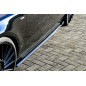 Set minigonne sottoporta con flaps posteriori  Audi A7 4G C7 Facelift (Cod. IN-INE-410050B-ABS(WH)-C