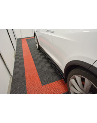 Diffusori minigonne V.1 Tesla Model X Mk1 (Cod. M-TE-MODELX-SD1G)
