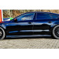 Set minigonne sottoporta con flaps anteriori Audi A7 4G C7 Facelift (Cod. IN-INE-410050B-ABS(WV)-G)
