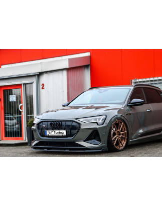 Spoiler paraurti anteriore in abs con flaps laterali Audi e-tron Quattro (Cod. IN-INE-420031QW-ABS)