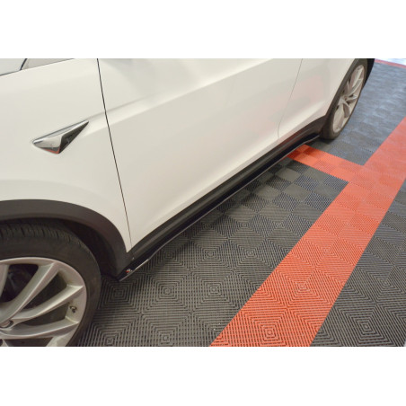 Diffusori minigonne V.2 Tesla Model X Mk1 (Cod. M-TE-MODELX-SD2G)
