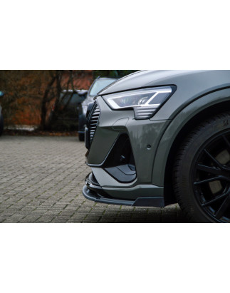 Spoiler paraurti anteriore in abs con flaps laterali Audi e-tron Quattro Sportback (Cod. IN-INE-4200