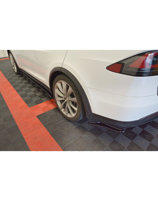 Splitters posteriori laterali V.1 TESLA MODEL X  (Cod. M-TE-MODELX-RSD1G)