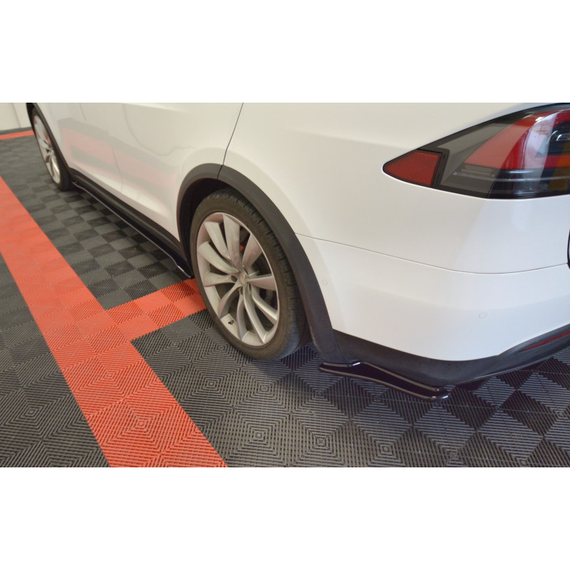 Splitters posteriori laterali V.1 TESLA MODEL X  (Cod. M-TE-MODELX-RSD1G)