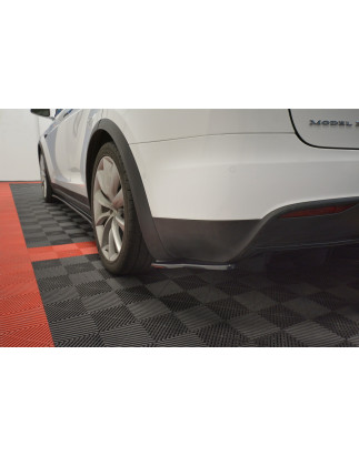 Splitters posteriori laterali V.2 TESLA MODEL X  (Cod. M-TE-MODELX-RSD2G)