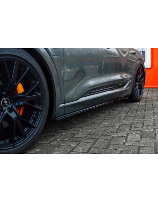 Set minigonne sottoporta con flaps posteriori set 6 pezzi Audi e-tron Quattro (Cod. IN-INE-420050QWH