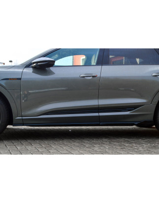 Set minigonne sottoporta con flaps posteriori set 6 pezzi Audi e-tron Quattro (Cod. IN-INE-420050QWH