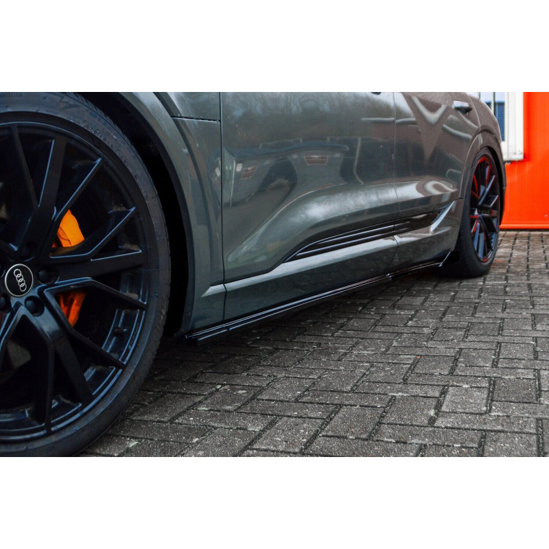 Set minigonne sottoporta con flaps posteriori set 6 pezzi Audi e-tron Quattro Sportback (Cod. IN-INE