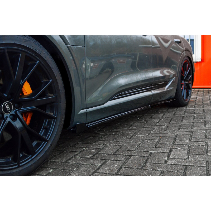 Set minigonne sottoporta con flaps anteriori set 6 pezzi Audi e-tron Quattro (Cod. IN-INE-420050QWV-