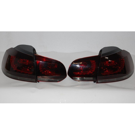 Fari Posteriori Volkswagen Golf 6 R32 Red/Smoked (Cod. E-FAW122)