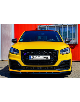 Spoiler paraurti anteriore in abs con flaps laterali Audi Q2 GA MK1 Sport  (Cod. IN-INE-430031QSW-AB