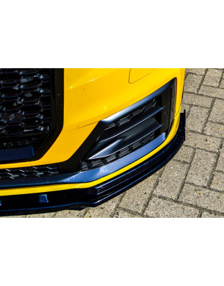 Spoiler paraurti anteriore in abs con flaps laterali Audi Q2 GA MK1 Sport  (Cod. IN-INE-430031QSW-AB