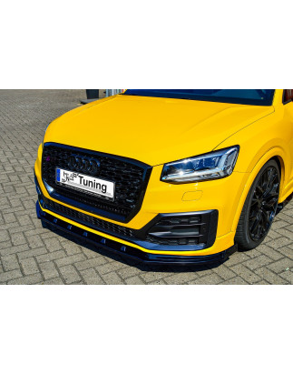Spoiler paraurti anteriore in abs con flaps laterali Audi Q2 GA MK1 Sport  (Cod. IN-INE-430031QSW-AB