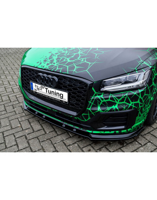 Spoiler paraurti anteriore in abs con flaps laterali Audi Q2 GA MK1 (Cod. IN-INE-430031QW-ABS)
