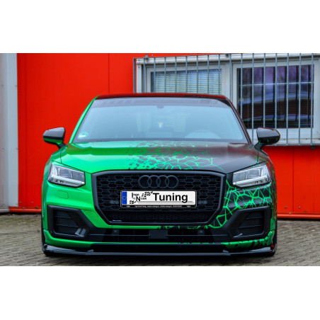 Spoiler paraurti anteriore in abs con flaps laterali Audi Q2 GA MK1 (Cod. IN-INE-430031QW-ABS-C)
