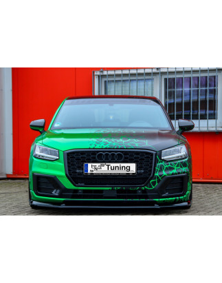 Spoiler paraurti anteriore in abs con flaps laterali Audi Q2 GA MK1 (Cod. IN-INE-430031QW-ABS-G)