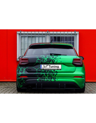 Kit pinne posteriori per diffusore Audi Q2 GA MK1 (Cod. IN-INE-430045QRT-ABS)