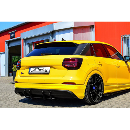 Kit pinne posteriori per diffusore Audi Q2 GA MK1 Sport  (Cod. IN-INE-430045QSRT-ABS)