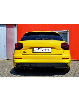 Kit pinne posteriori per diffusore Audi Q2 GA MK1 Sport  (Cod. IN-INE-430045QSRT-ABS)