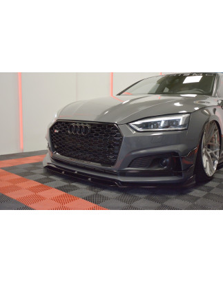 SPLITTER ANTERIORE Audi S5 / A5 S-Line F5 Coupe / Sportback (Cod. M-AU-S5-2-FFD1FP)