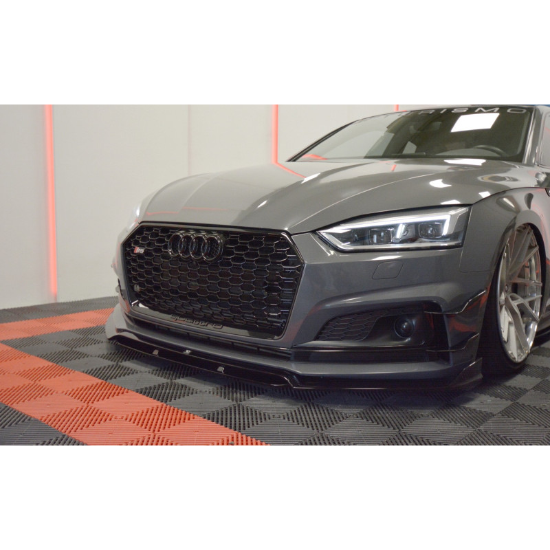 SPLITTER ANTERIORE Audi S5 / A5 S-Line F5 Coupe / Sportback (Cod. M-AU-S5-2-FFD1FP)