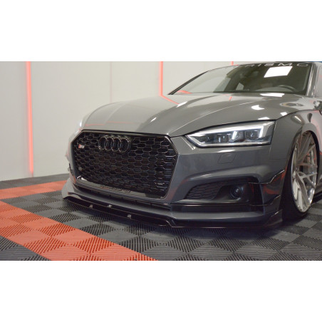 SPLITTER ANTERIORE Audi S5 / A5 S-Line F5 Coupe / Sportback (Cod. M-AU-S5-2-FFD1FP)