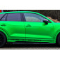 Set minigonne sottoporta con flaps posteriori Audi Q2 GA MK1 (Cod. IN-INE-430050QWH-ABS-G)