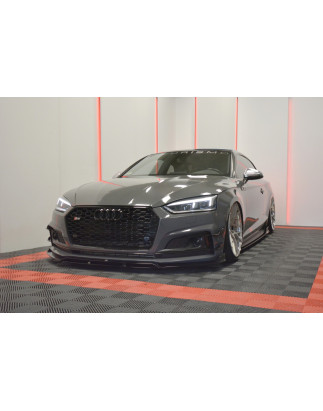 SPLITTER ANTERIORE Audi S5 / A5 S-Line F5 Coupe / Sportback (Cod. M-AU-S5-2-FFD1FP)