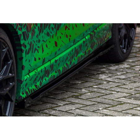 Set minigonne sottoporta con flaps anteriori Audi Q2 GA MK1 (Cod. IN-INE-430050QWV-ABS-G)