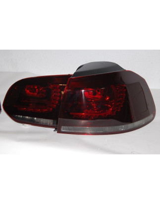 Fari Posteriori Volkswagen Golf 6 R32 Red/Smoked (Cod. E-FAW122)