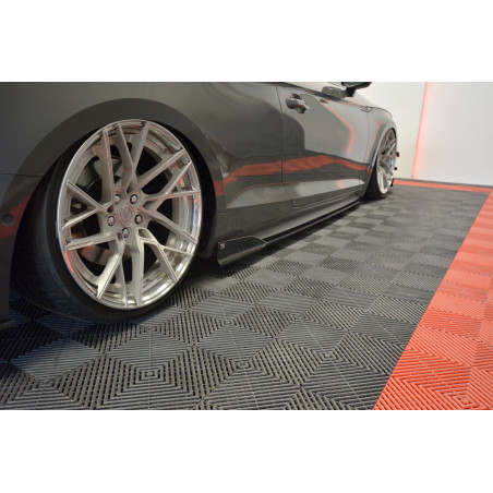 Diffusori minigonne Audi S5 / A5 S-Line F5 Coupe (Cod. M-AU-S5-2-FSD1FP)