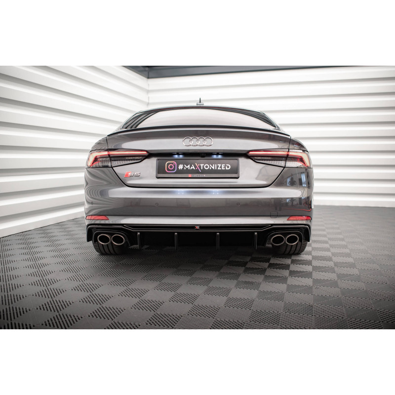 Sottoparaurti posteriore Audi S5 F5 Coupe / Sportback (Cod. M-AU-S5-2-RS1G)