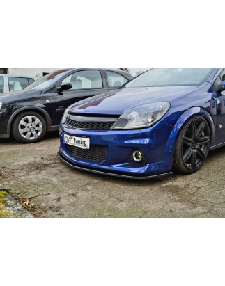 Spoiler paraurti anteriore in abs Opel Astra H OPC (Cod. IN-INE-560031BOPC-ABS-G)