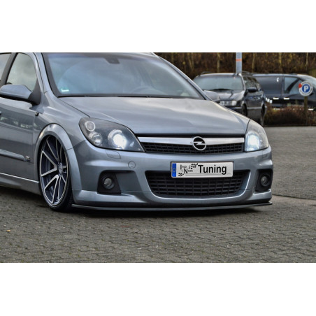 Spoiler paraurti anteriore in abs Opel Astra H OPC Line (Cod. IN-INE-560031BOPC-Line-ABS)