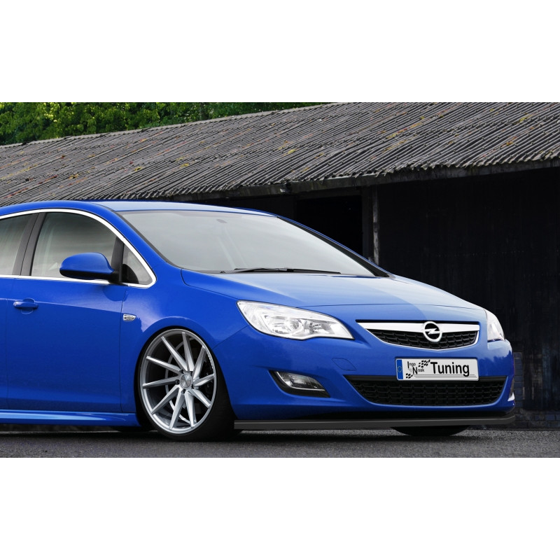 Spoiler paraurti anteriore in abs  Opel Astra J 5 porte + Sportstourer (Cod. IN-INE-560031C-ABS-C)