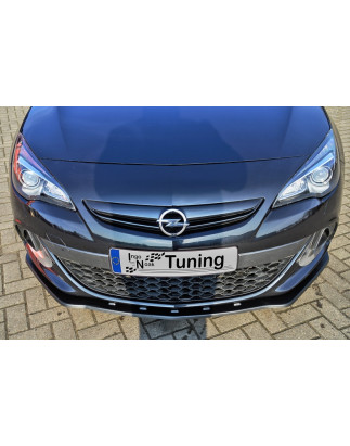 Spoiler paraurti anteriore in abs  Opel Astra J OPC (Cod. IN-INE-560031DOPC-ABS-G)