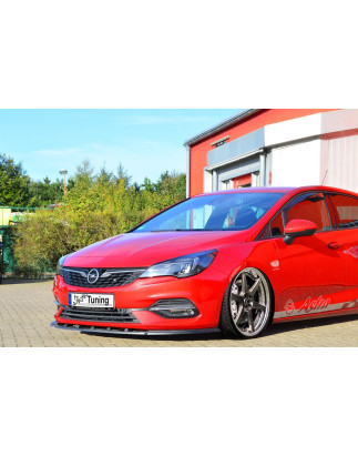 Spoiler paraurti anteriore in abs  Opel Astra K hatchback (Cod. IN-INE-560031E(F)-ABS-G)