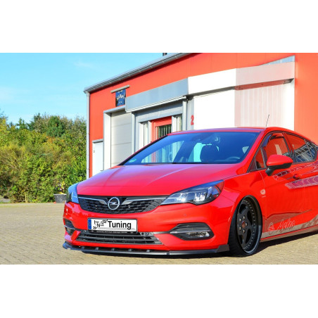 spoiler paraurti anteriore con flaps laterali Opel Astra K hatchback (Cod. IN-INE-560031EW(F)-ABS)