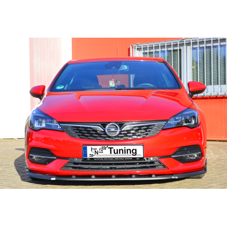 spoiler paraurti anteriore con flaps laterali Opel Astra K hatchback (Cod. IN-INE-560031EW(F)-ABS)