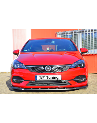 spoiler paraurti anteriore con flaps laterali Opel Astra K hatchback (Cod. IN-INE-560031EW(F)-ABS-C)