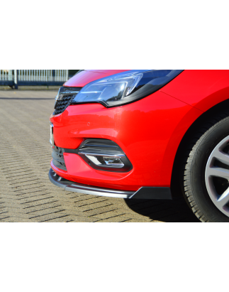 spoiler paraurti anteriore con flaps laterali Opel Astra K hatchback (Cod. IN-INE-560031EW(F)-ABS-C)