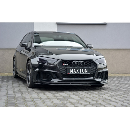 SPLITTER ANTERIORE V.1 Audi RS3 Sportback 8V Facelift (Cod. M-AU-RS3-8VF-FD1G)
