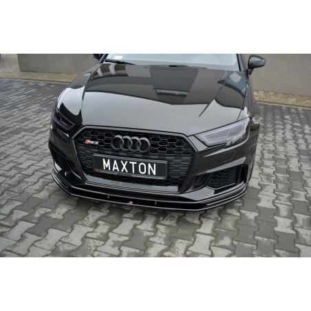 SPLITTER ANTERIORE V.1 Audi RS3 Sportback 8V Facelift (Cod. M-AU-RS3-8VF-FD1G)